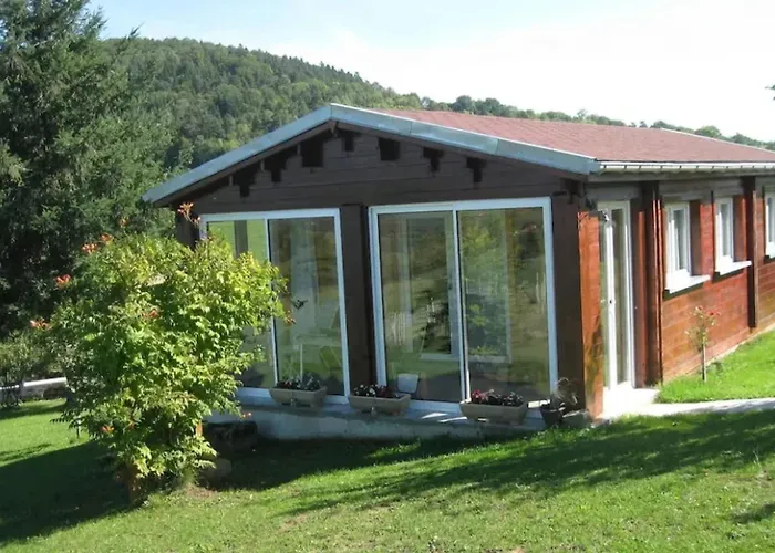 Accueillant A Avec Jardin Domek alpejski Égliseneuve-des-Liards